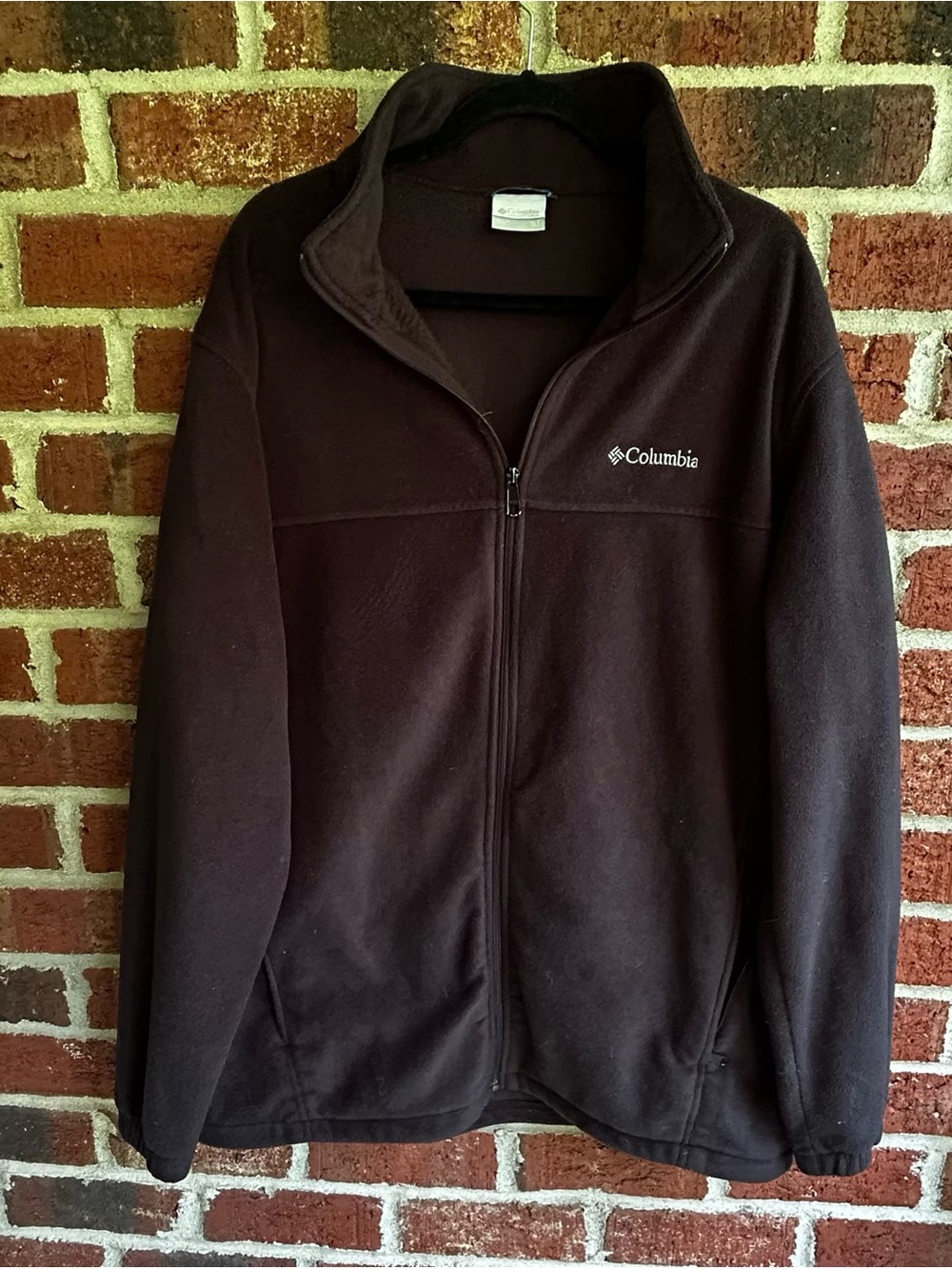 Columbia Steens Mountain 2.0 Fleece Full Zip Jacket Charcoal Grey Men's XLT.Nice